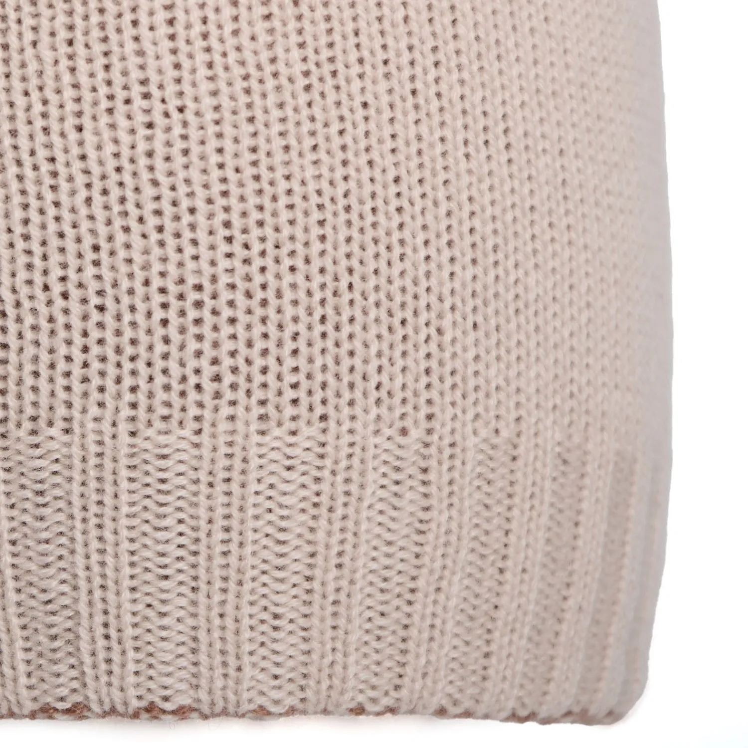 E.Marinella Cappelli|BERRETTO BICOLORE ROSA In cashmere