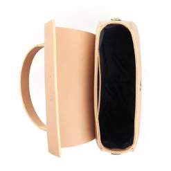 E.Marinella Mini Bag|BORSA CLEO CAMMELLO In pelle liscia