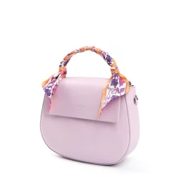 E.Marinella Mini Bag|BORSA CLEO LILLA In pelle liscia