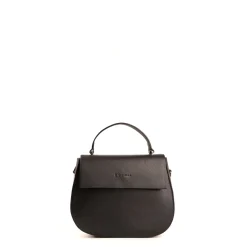 E.Marinella Mini Bag|BORSA CLEO NERA In pelle liscia