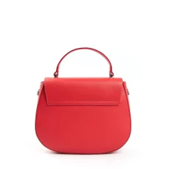 E.Marinella Mini Bag|BORSA CLEO ROSSA In pelle liscia