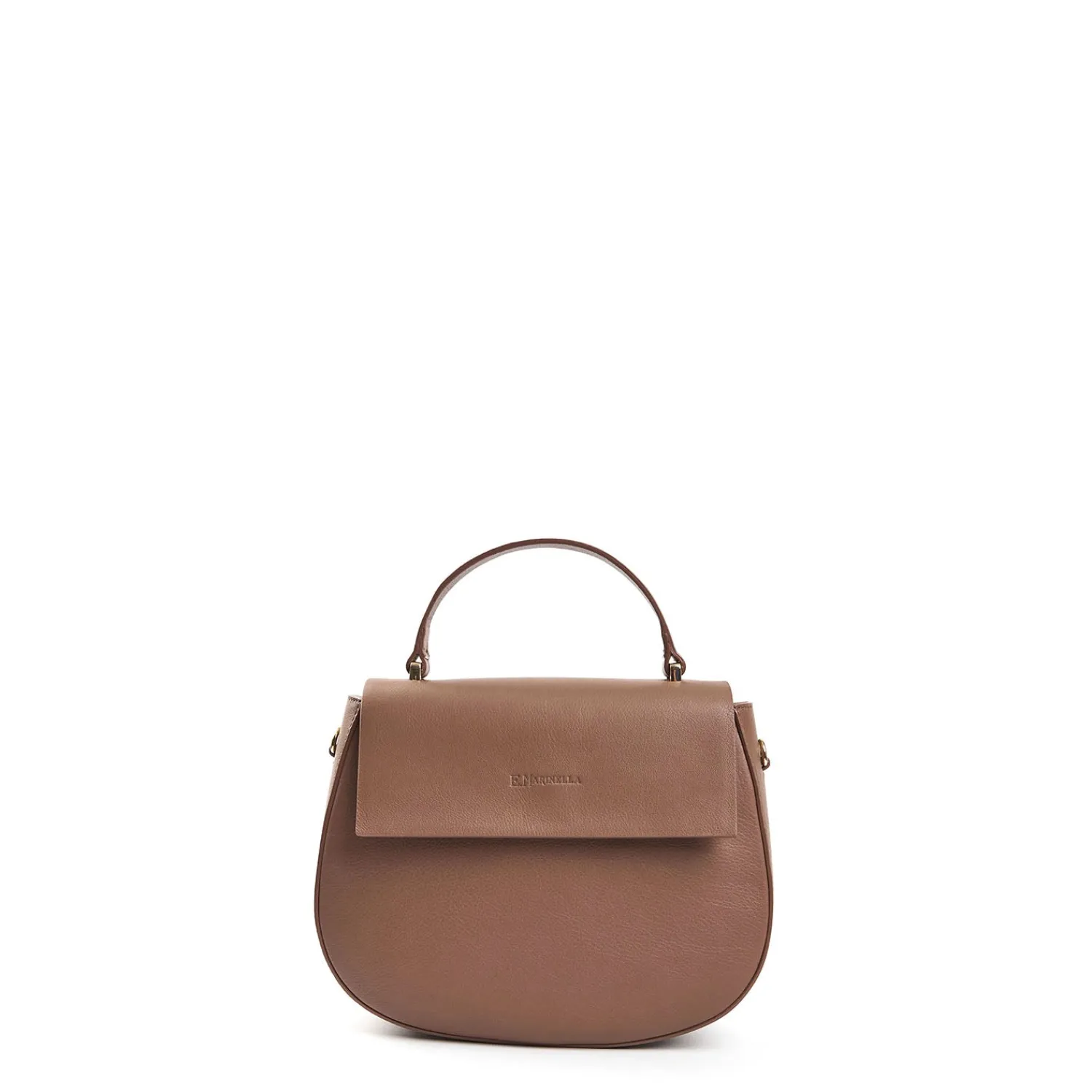 E.Marinella Mini Bag|BORSA CLEO TORTORA In pelle liscia