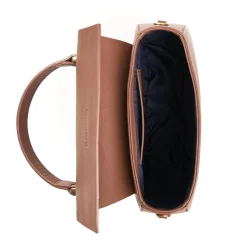 E.Marinella Mini Bag|BORSA CLEO TORTORA In pelle liscia