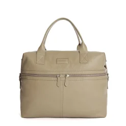 E.Marinella Borse Da Viaggio E Trolley|BORSA DA VIAGGIO BEIGE In pelle martellata