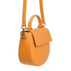 E.Marinella Mini Bag|BORSA MINI CLEO ARANCIONE In pelle liscia