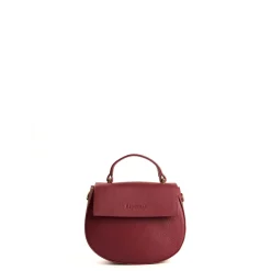 E.Marinella Mini Bag|BORSA MINI CLEO BORDEAUX In pelle liscia