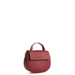 E.Marinella Mini Bag|BORSA MINI CLEO BORDEAUX In pelle liscia