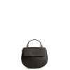 E.Marinella Mini Bag|BORSA MINI CLEO NERA In pelle liscia