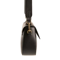 E.Marinella Mini Bag|BORSA MINI CLEO NERA In pelle liscia