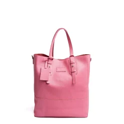 E.Marinella Tote Bag|BORSA ROSA In pelle sfoderata