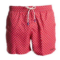 E.Marinella Costumi Da Bimbo|Box Father & Son – Costume Abbinato per Papà e Figlio Macrofantasia fiore