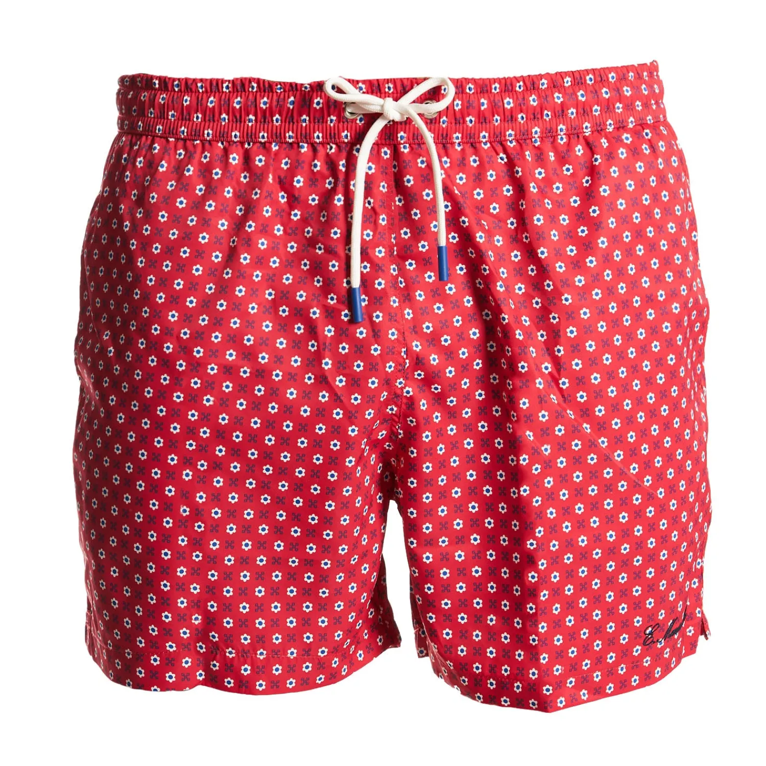 E.Marinella Costumi Da Bimbo|Box Father & Son – Costume Abbinato per Papà e Figlio Macrofantasia fiore