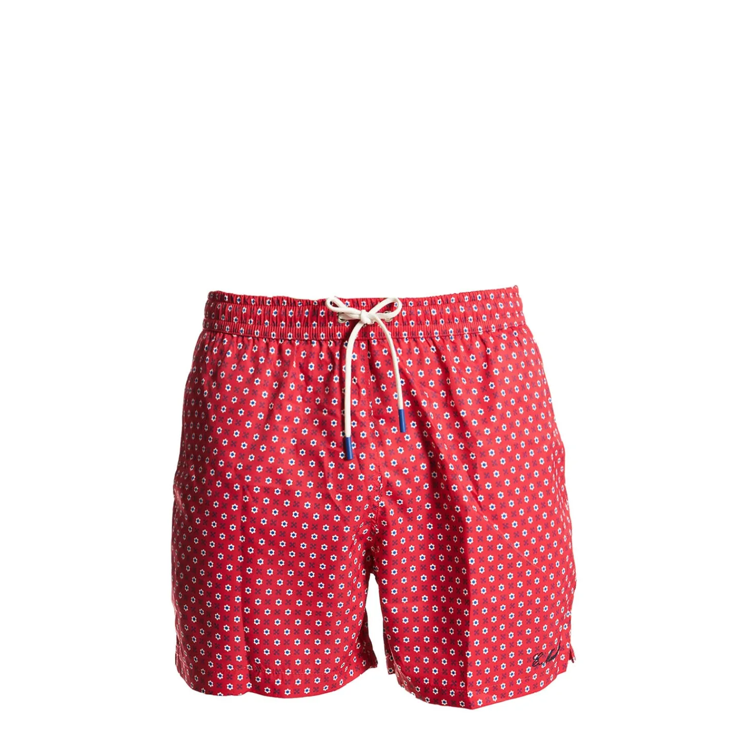 E.Marinella Costumi Da Bimbo|Box Father & Son – Costume Abbinato per Papà e Figlio Macrofantasia fiore