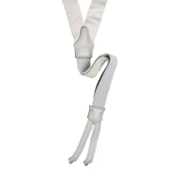 E.Marinella Accessori Per I Testimoni|Accessori Per Gli Invitati|BRETELLE COLOR PERLA In raso di seta 2,5 cm