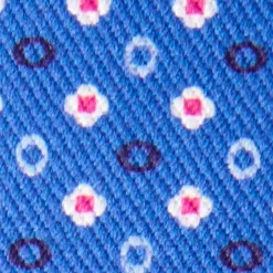 E.Marinella Bretelle|BRETELLE EM BLUETTE Microfantasia fiore