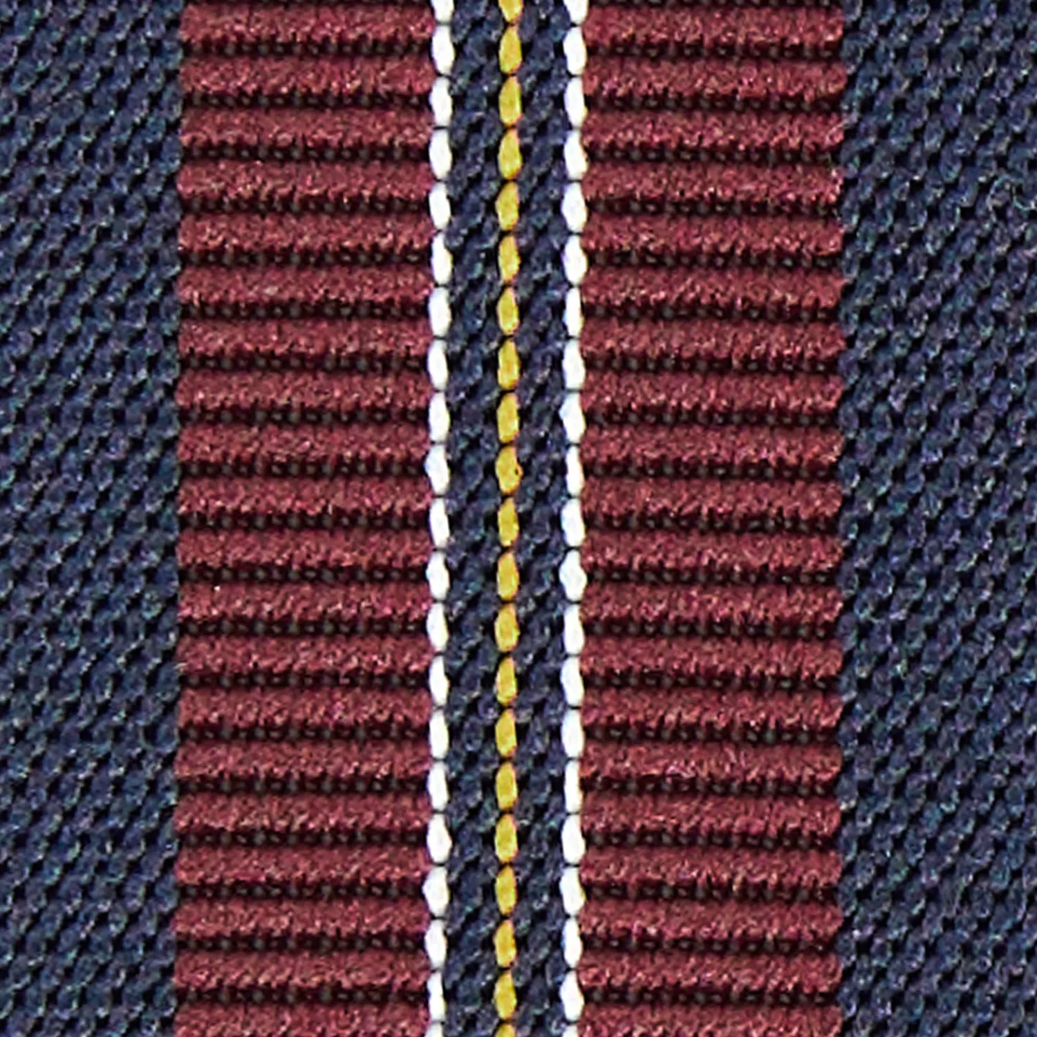 E.Marinella Bretelle|BRETELLE EM BLU SCURO E BORDEAUX Rigata
