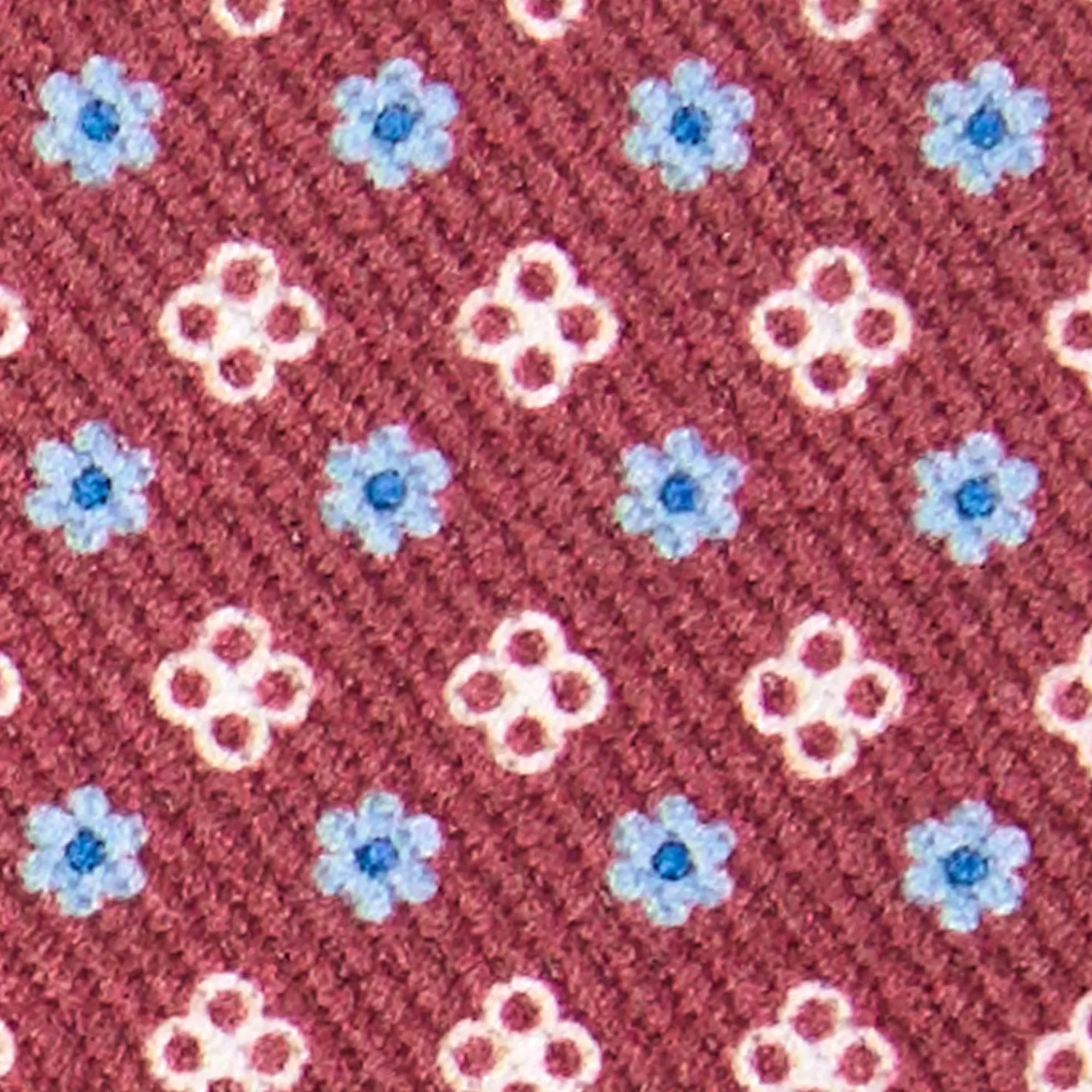 E.Marinella Bretelle|BRETELLE EM BORDEAUX Microfantasia fiore