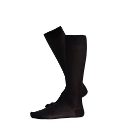 E.Marinella Accessori Per Lo Sposo|Accessori Per Il Padre Degli Sposi|CALZINO LUNGO NERO In chiffon