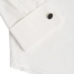 E.Marinella Accessori Per Lo Sposo|Accessori Per Gli Invitati|CAMICIA CERIMONIA POLSO GEMELLI SLIM In cotone super popeline