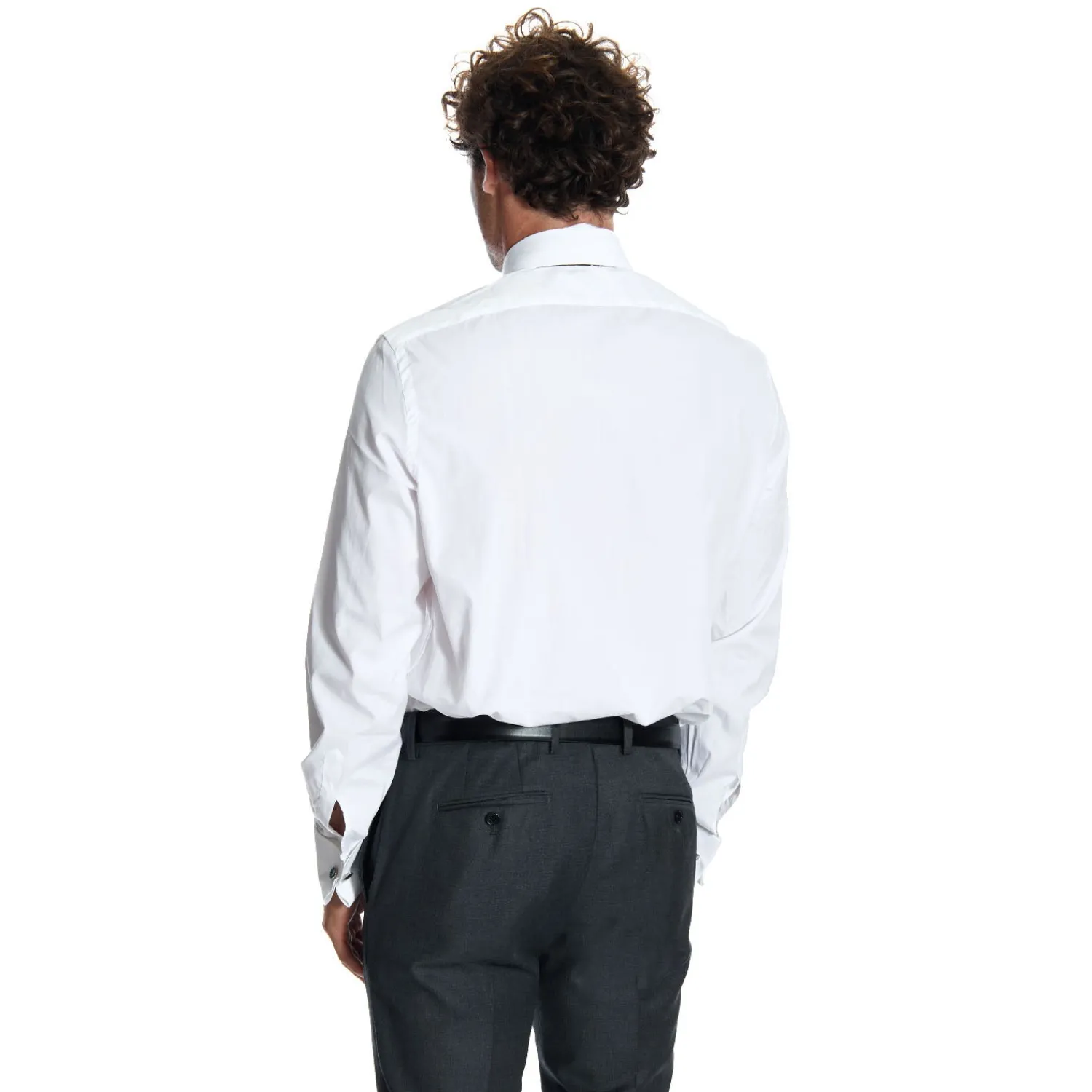 E.Marinella Accessori Per Lo Sposo|Camicie In Cotone|CAMICIA CERIMONIA REGULAR In cotone super popeline