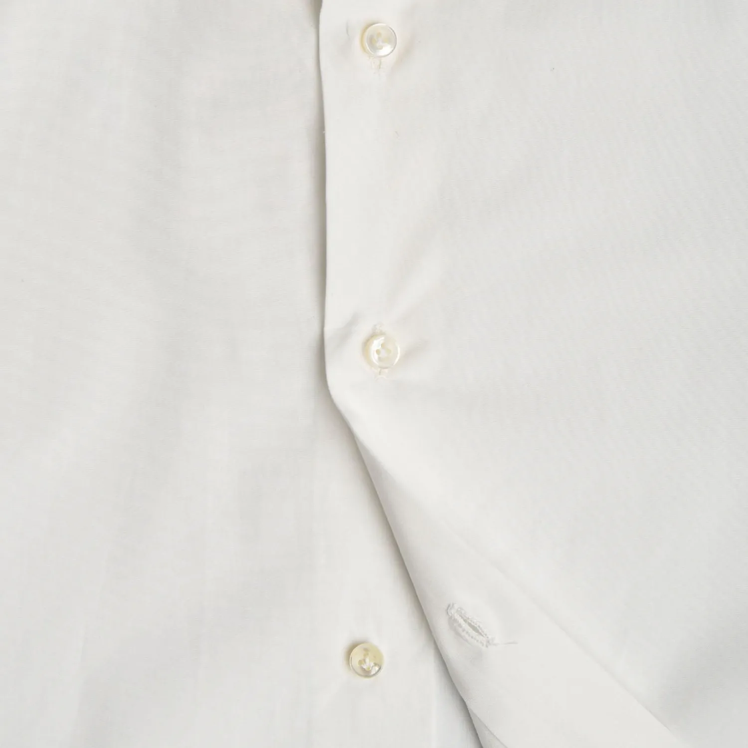 E.Marinella Accessori Per Il Padre Degli Sposi|Accessori Per I Testimoni|CAMICIA CLASSICA BIANCA SLIM In cotone popeline