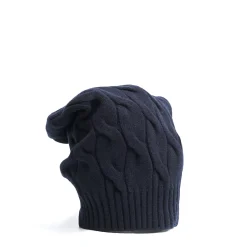 E.Marinella Cappelli|CAPPELLO A TRECCE BLU In lana