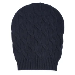 E.Marinella Cappelli|CAPPELLO A TRECCE BLU In lana