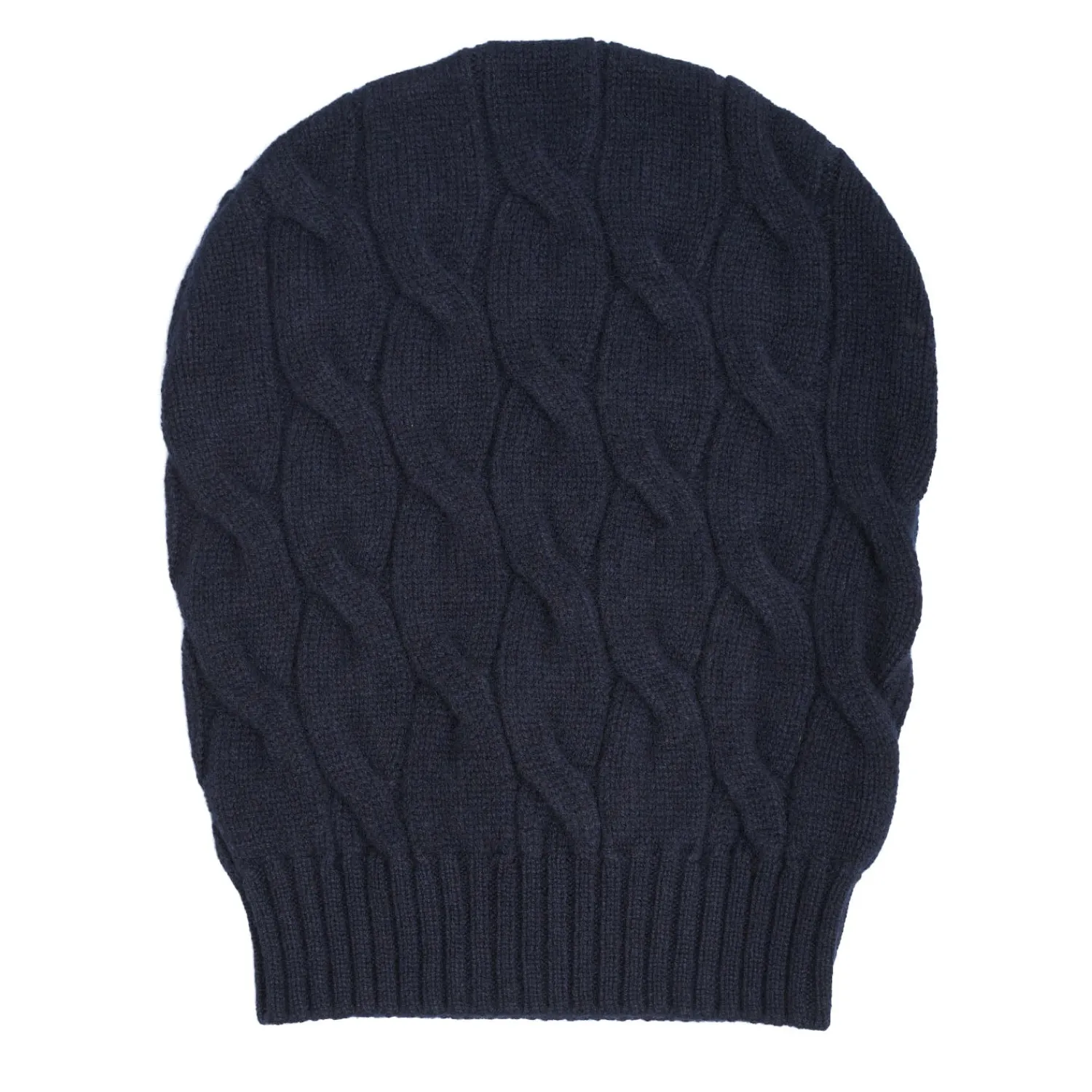 E.Marinella Cappelli|CAPPELLO A TRECCE BLU In lana