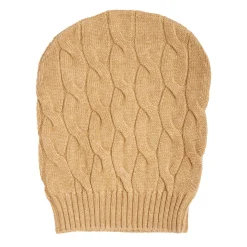 E.Marinella Cappelli|CAPPELLO A TRECCE CAMMELLO In lana