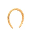 E.Marinella Fasce Ed Elastici Per Capelli|CERCHIETTO IN TWILL DI SETA GIALLO Archivio inspiration