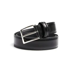E.Marinella Cinture|Accessori Per Gli Invitati|CINTURA CLASSICA NERA In pelle 30 mm