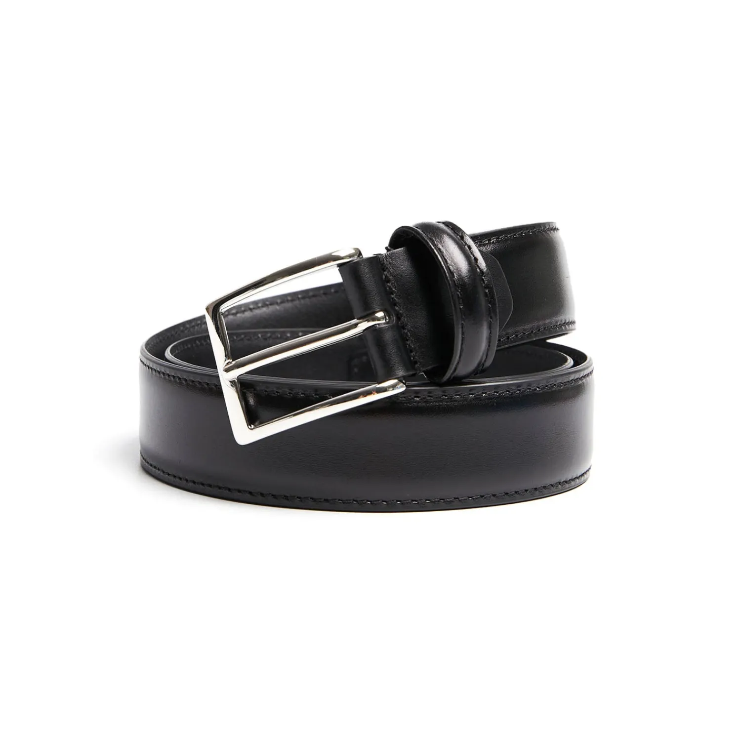 E.Marinella Cinture|Accessori Per Gli Invitati|CINTURA CLASSICA NERA In pelle 30 mm