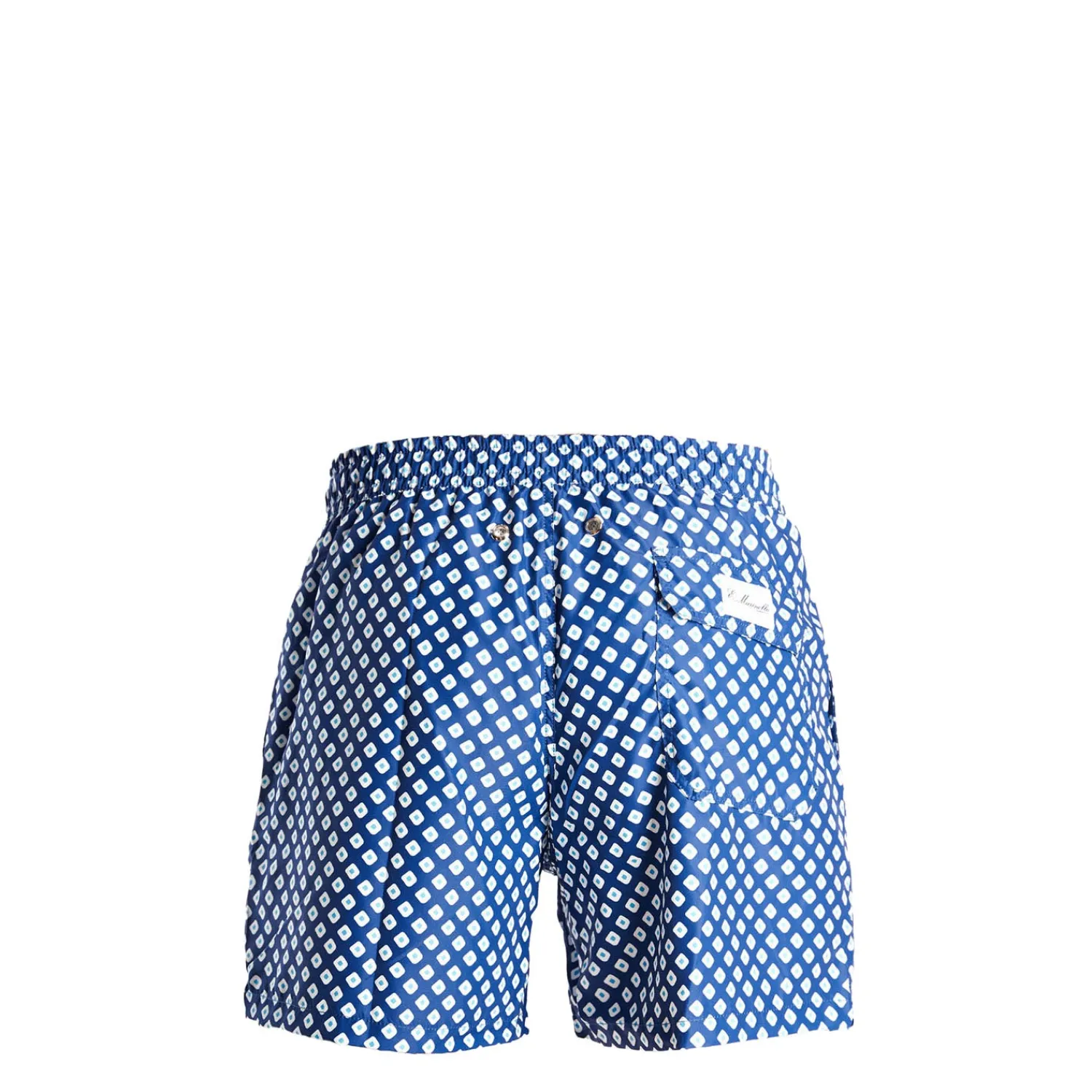 E.Marinella Costumi Da Bimbo|COSTUME BAMBINO BLU Macrofantasia fiore