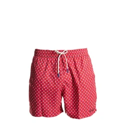 E.Marinella Costumi Da Bimbo|COSTUME BAMBINO ROSSO Macrofantasia fiore