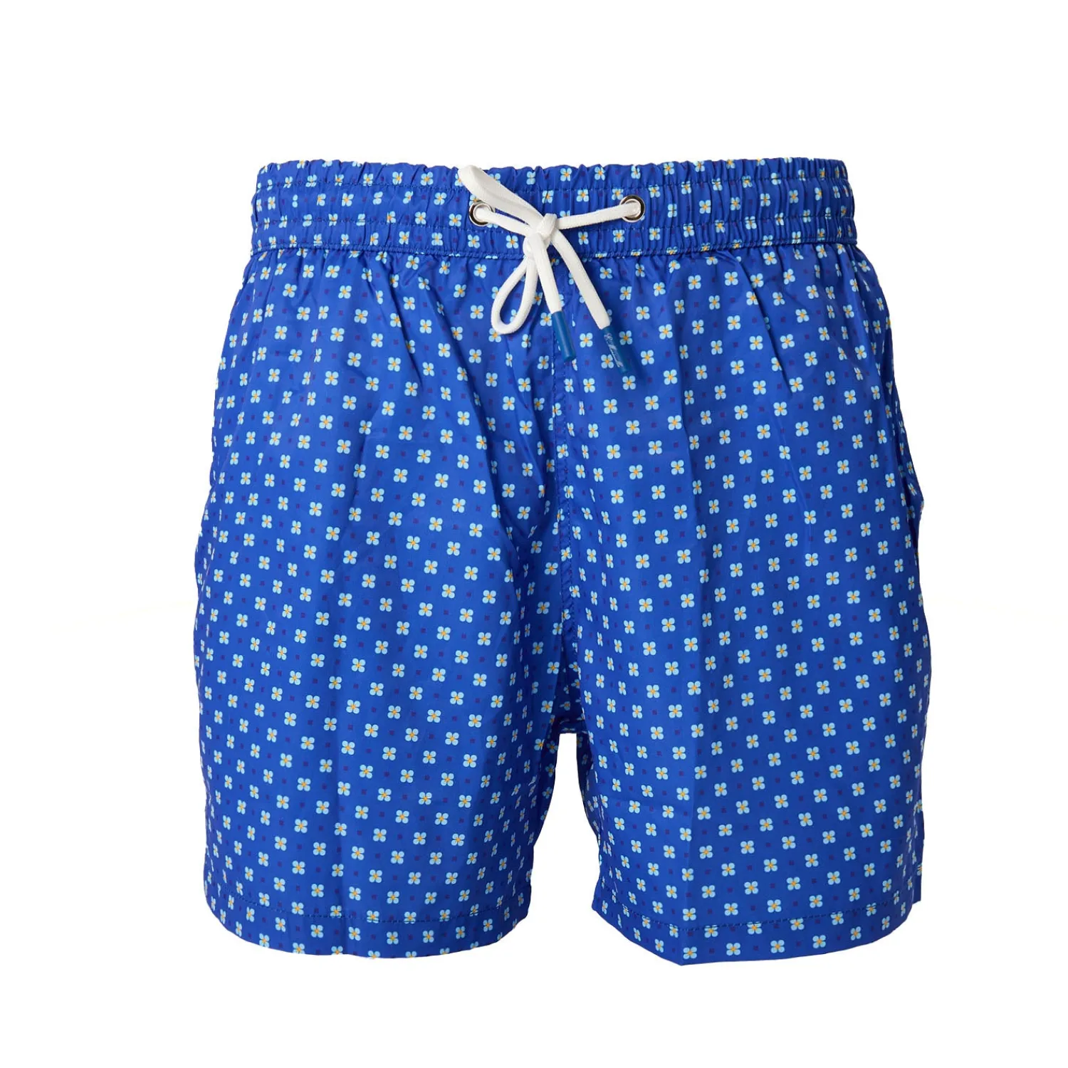 E.Marinella Costumi Da Uomo|COSTUME DA BAGNO BLUETTE Macrofantasia fiore