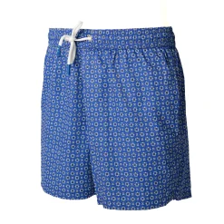 E.Marinella Costumi Da Uomo|COSTUME DA BAGNO BLU Macrofantasia fiore
