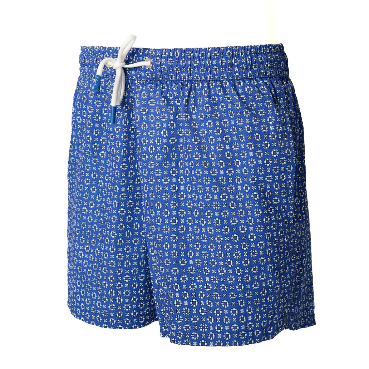 E.Marinella Costumi Da Uomo|COSTUME DA BAGNO BLU Macrofantasia fiore