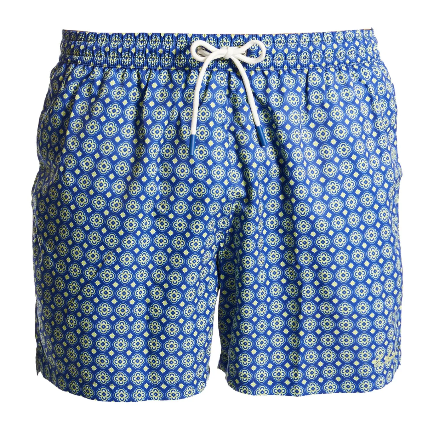 E.Marinella Costumi Da Uomo|COSTUME DA BAGNO BLU Macrofantasia fiore