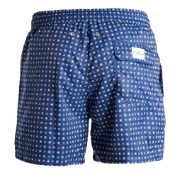 E.Marinella Costumi Da Uomo|COSTUME DA BAGNO BLU Microfantasia fiore