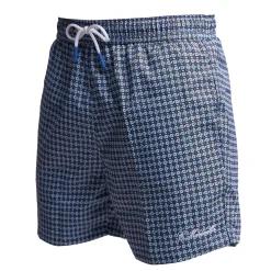 E.Marinella Costumi Da Uomo|COSTUME DA BAGNO BLU Microfantasia fiore