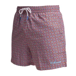 E.Marinella Costumi Da Uomo|COSTUME DA BAGNO BORDEAUX Macrofantasia fiore