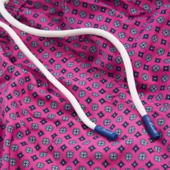E.Marinella Costumi Da Uomo|COSTUME DA BAGNO FUCSIA Macrofantasia fiore