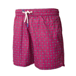 E.Marinella Costumi Da Uomo|COSTUME DA BAGNO FUCSIA Microfantasia fiore