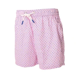 E.Marinella Costumi Da Uomo|COSTUME DA BAGNO ROSA Microfantasia fiore