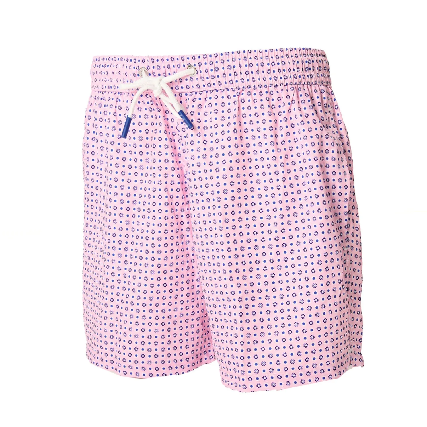 E.Marinella Costumi Da Uomo|COSTUME DA BAGNO ROSA Microfantasia fiore