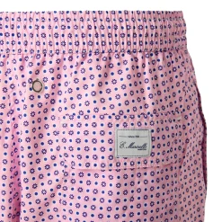 E.Marinella Costumi Da Uomo|COSTUME DA BAGNO ROSA Microfantasia fiore