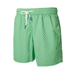 E.Marinella Costumi Da Uomo|COSTUME DA BAGNO VERDE CHIARO Microfantasia fiore
