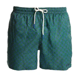 E.Marinella Costumi Da Uomo|COSTUME DA BAGNO VERDE Macrofantasia fiore