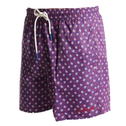 E.Marinella Costumi Da Uomo|COSTUME DA BAGNO VIOLA Paisley