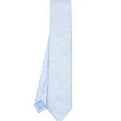 E.Marinella CRAVATTE|Cravatte In Seta Jacquard|CRAVATTA CERIMONIA AZZURRA In seta jacquard